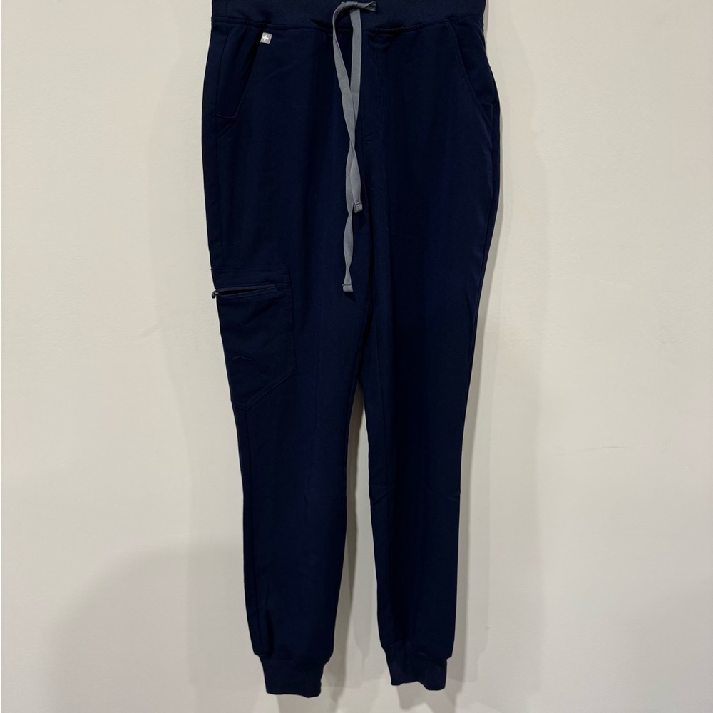 Figs Women’s Navy Blue Jogger Scrub Pants Size XS